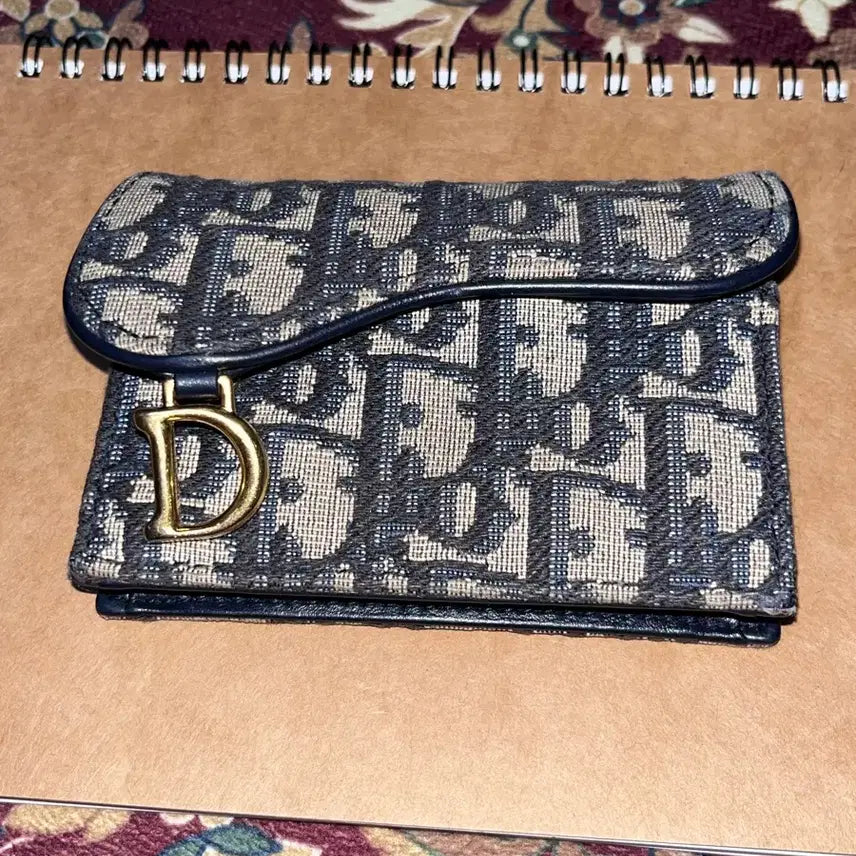 [BUNJANG] Dior Oblique Saddle Card Holder / [A] 디올 오블리크 새들 카드지갑
