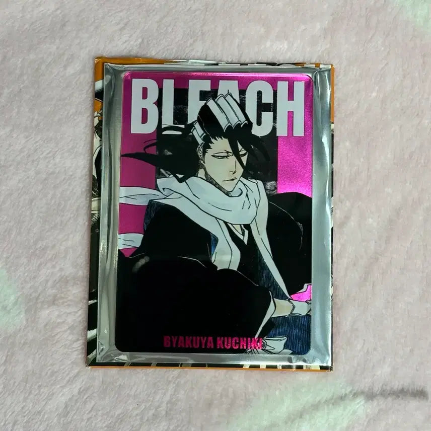 [BUNJANG] Bleach Kuchiki Byakuya Jump Shop Original Art Status Acrylic Card / 블리치 쿠치키 뱌쿠야 바쿠야 점프샵 원화 스테이터스 아크릴 카드
