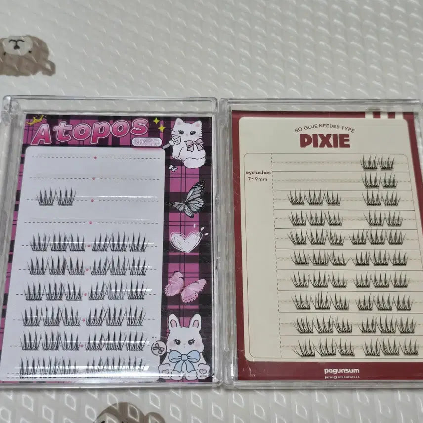[BUNJANG] Atopos Cozy Some No-Glue Eyelashes 7-9mm Bundle Set / 아토포스 포근썸 노글루 속눈썹 7-9mm 일괄 양도