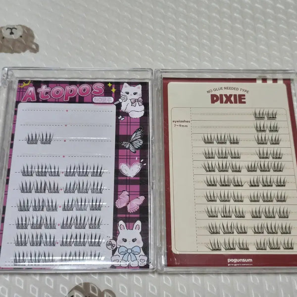 [BUNJANG] Atopos Cozy Some No-Glue Eyelashes 7-9mm Bundle Set / 아토포스 포근썸 노글루 속눈썹 7-9mm 일괄 양도