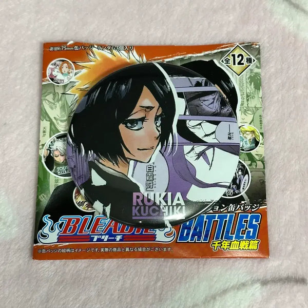 [BUNJANG] Bleach Kuchiki Rukia Jump Shop Original Art Can Badge / 블리치 쿠치키 루키아 점프샵 원화 캔뱃지