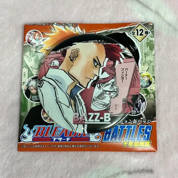 [BUNJANG] Bleach Buzzbee Buzzard Black Jump Shop Original Art Can Badge / 블리치 버즈비 버저드 블랙 점프샵 원화 캔뱃지