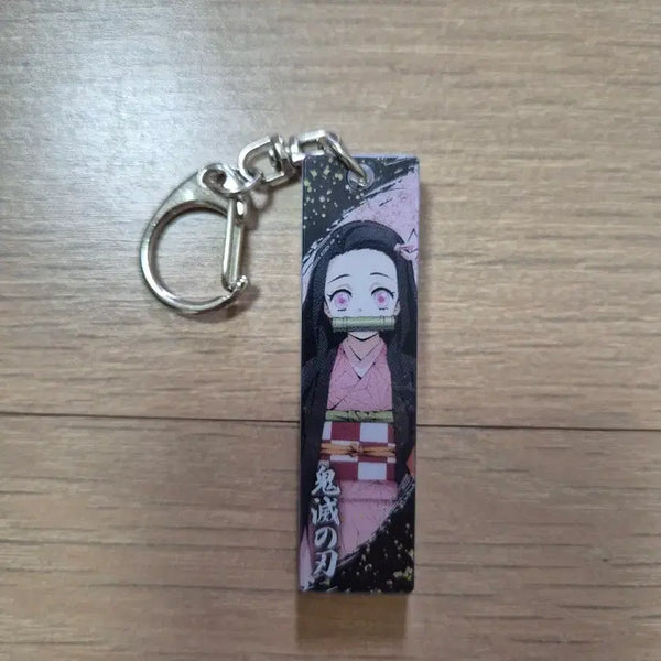 [BUNJANG] Demon Slayer Nezuko Pop-up Acrylic Stick Keychain / 귀멸의 칼날 팝업 아크릴 스틱 키홀더(네즈코)