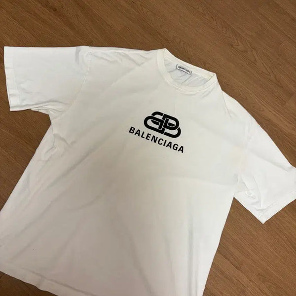 [BUNJANG] Balenciaga Interlocked BB Logo T-Shirt XS / 발렌시아가 인터락드 BB로고 티셔츠xs