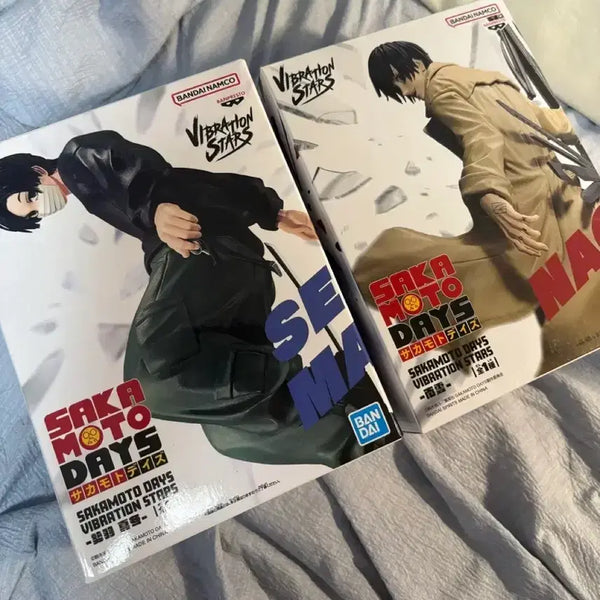 [BUNJANG] Sakamoto Days Figure Set (Nagumo, Mafuyu) / 사카모토 데이즈 피규어 2종 일괄(나구모,마후유)