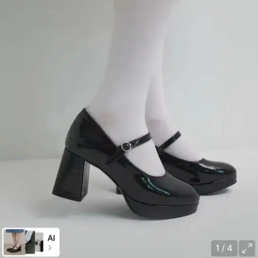 [BUNJANG] Salt & Chocolate Mary Jane Platform Heels / 급처) 베몬 아사 착용! 솔트앤초콜릿 메리제인 통굽 구두 가보시 힐