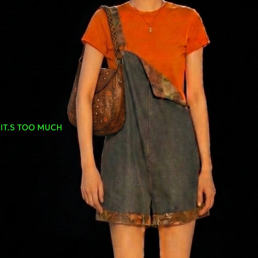 [BUNJANG] Women's Vintage Leather Shoulder Hobo Tote Bag / Q332 여성가죽숄더백여자빈티지가죽가방호보백에코백 쇼퍼백 레더백 토트백