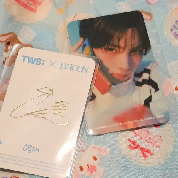 [BUNJANG] TWS DICON POP-UP Tokyo Photocard Youngjae S / 투어스 디아이콘 팝업 도쿄 포카 판매 영재 / S