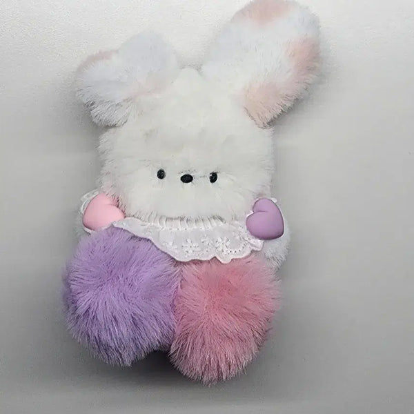 [BUNJANG] Fluffy's Baby Sundori Handmade Doll - Pink & Purple / 플러피즈 베이비 순돌이 알록달록 핑크 보라 수제 인형