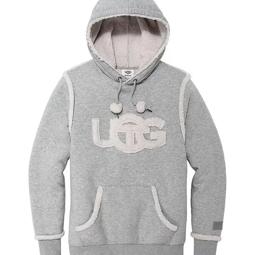 [BUNJANG]  Telfar UGG Hoodie Grey / 텔파 어그 후드티