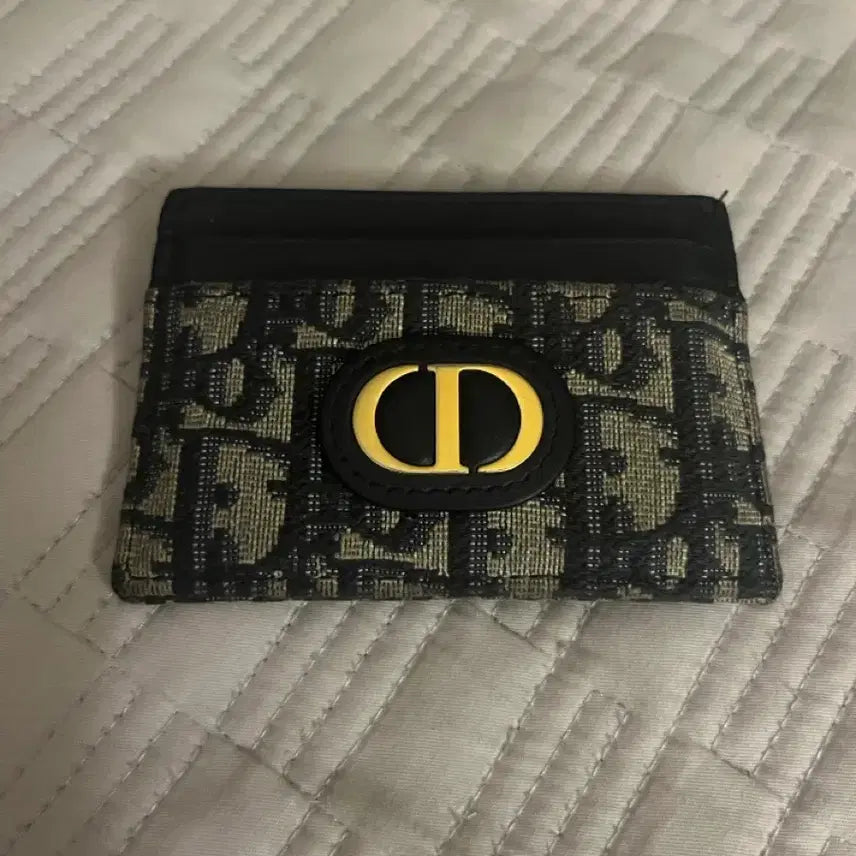 [BUNJANG] Dior 30 Montaigne 5-Slot Card Holder Blue Dior Oblique / [정품/풀구성] 디올 30 몽테인 5 슬롯 카드 홀더 블루 디올 오블리크