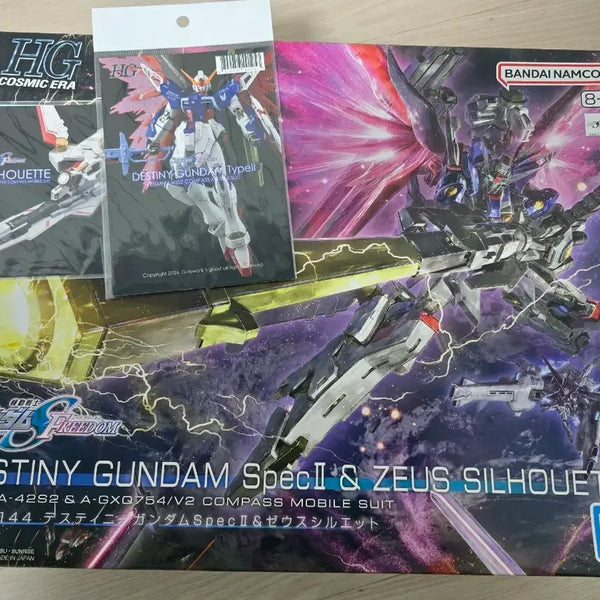[BUNJANG] HG Destiny Gundam Zeus Silhouette + Girawork Decal / HG 데스티니 건담 제우스 실루엣 + 지리워크 데칼
