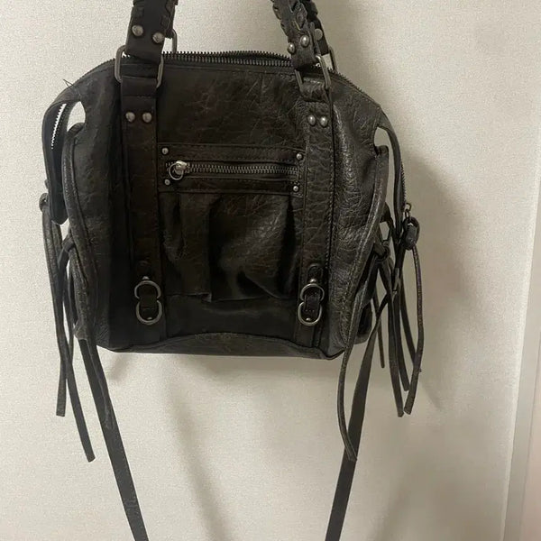 [BUNJANG] Bershka Leather Shoulder Bag Brown / Bershka 레더 숄더백 브라운
