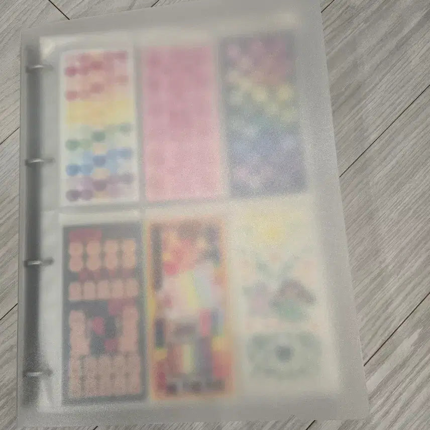 [BUNJANG] Love Ent Sticker Set (276 pcs, No Duplicates) with Binder / 급처!러브엔트새상품276장무중복 바인더째로 다꾸처분해용