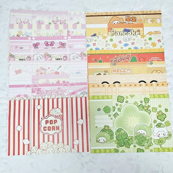 [BUNJANG] Wrapping Paper Mix Set / [랩믹] 포용 모꼬 랩핑지 믹스