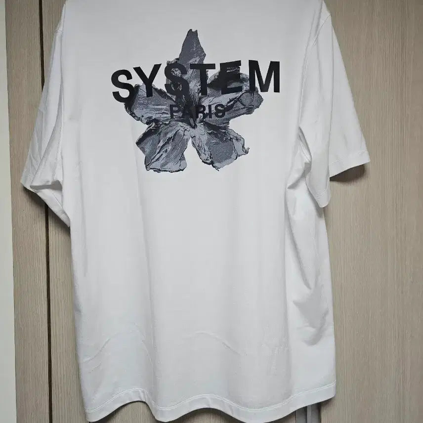[BUNJANG] System Homme Back Printed T-Shirt / 시스템옴므 백프린티드 반팔 105