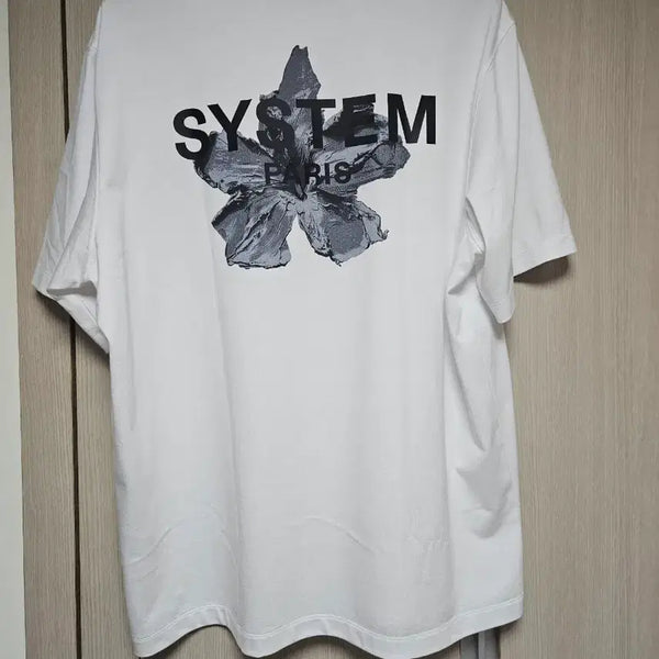 [BUNJANG] System Homme Back Printed T-Shirt / 시스템옴므 백프린티드 반팔 105