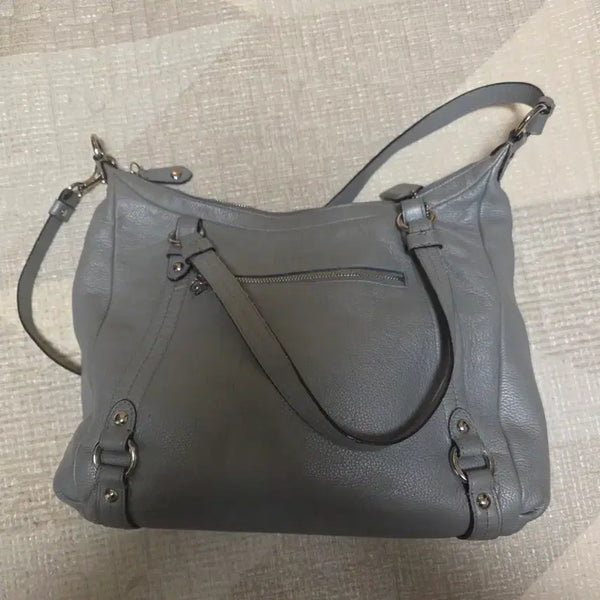 [BUNJANG] Coach Sky Blue Tote Bag / 코치 하늘색 토트백 가방