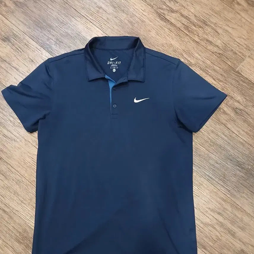 [BUNJANG] Nike Dri-FIT Golf Short-Sleeve Polo Shirt Navy / 나이키 드라이핏 골프 반팔 카라티 남색