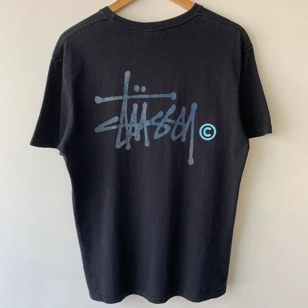 [BUNJANG] Stussy Back Logo T-Shirt / 스투시 백로고 반팔티