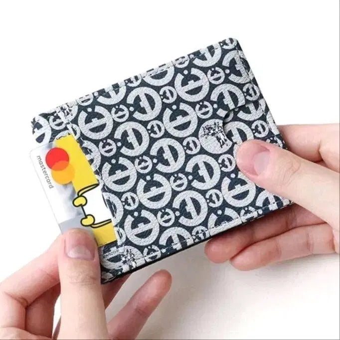 [BUNJANG] Marco Polo Men's Navy Patterned Bifold Wallet / 고급 S클래스 남성용 마르코폴로 브랜드 매력적인 패턴이 돋보이는 네이비