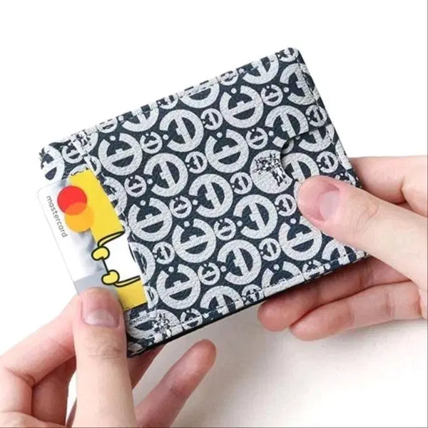 [BUNJANG] Marco Polo Men's Navy Patterned Bifold Wallet / 고급 S클래스 남성용 마르코폴로 브랜드 매력적인 패턴이 돋보이는 네이비
