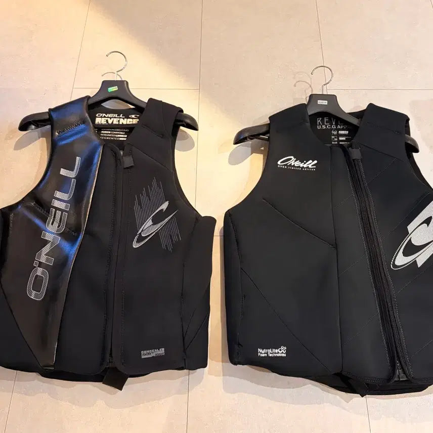 [BUNJANG] O'Neill Men's Water Ski, Wakeboard, and Jet Ski Vest Bundle (2 pcs) / [남성] 오닐 수상스키, 웨이크보드, 제트스키 조끼 2개 일괄 / 판매