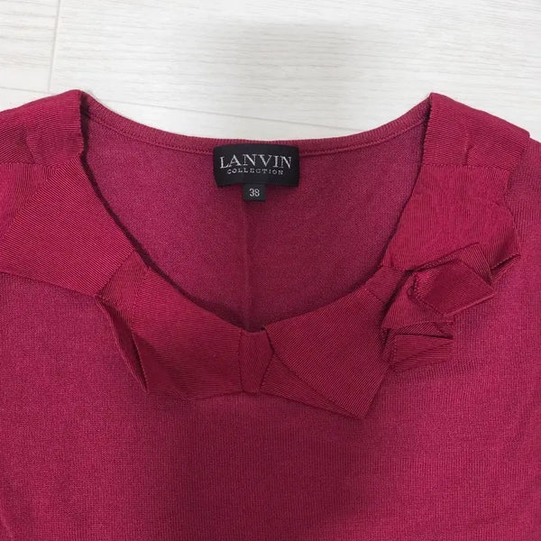 [BUNJANG] Lanvin Collection Ribbon Detail Knit / 랑방 컬렉션 리본 디테일 니트