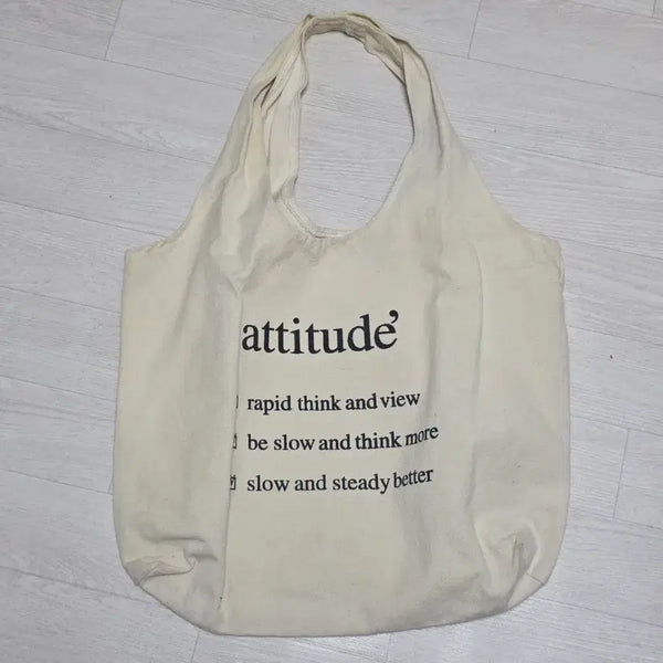 [BUNJANG] Canvas Tote Bag / 에코백 숄더백