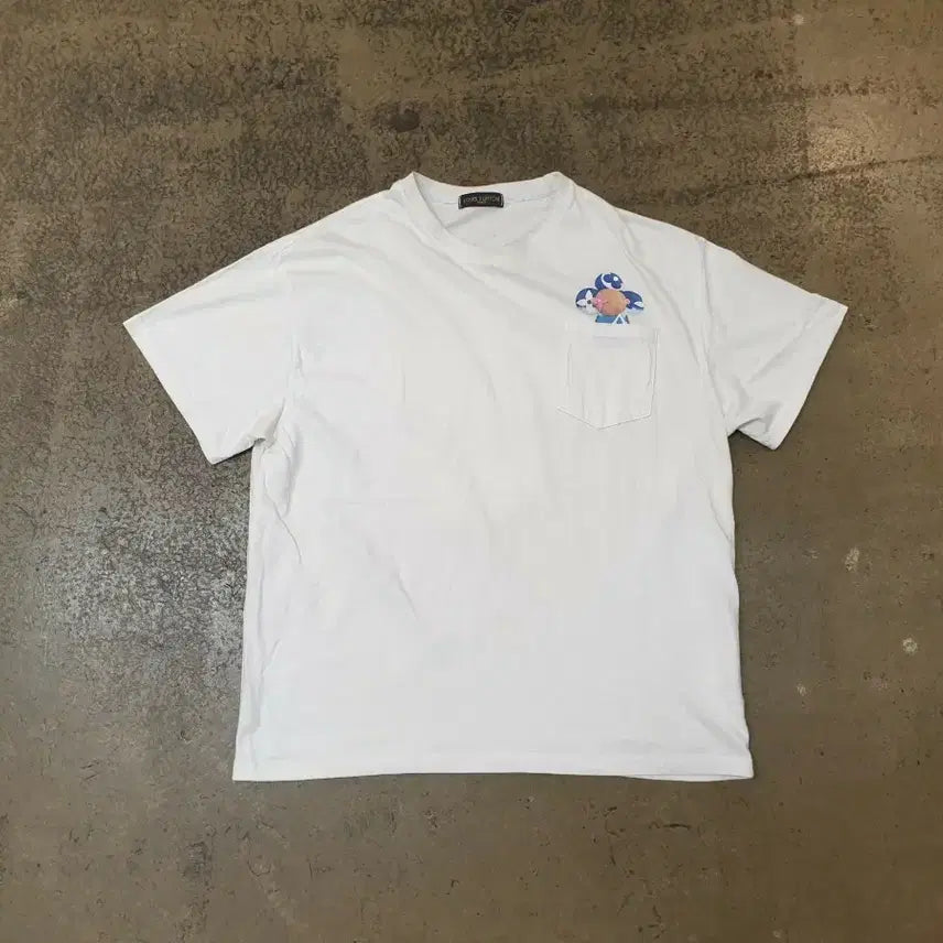 [BUNJANG] Louis Vuitton Flower Baby T-Shirt White XL / 루이비통 플라워 베이비 반팔티 화이트 XL