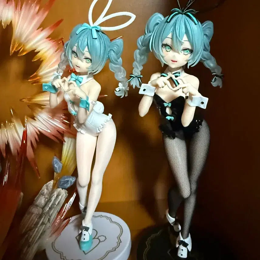 [BUNJANG] Vocaloid Hatsune Miku Bunny Girl Figure (Unsealed) Bundle Set / 미쿠 바니걸피규어 개봉 일괄