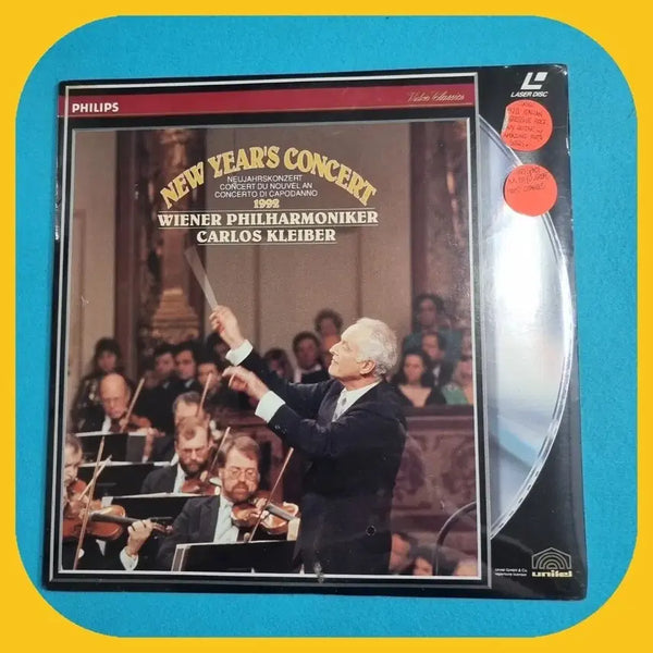 [BUNJANG] Philips New Year's Concert 1992 Vienna Philharmonic Carlos Kleiber LD (Unsealed) / 필립스 뉴이어스 콘서트 1992 빈 필하모닉 카를로스 클라이버 LD 미개