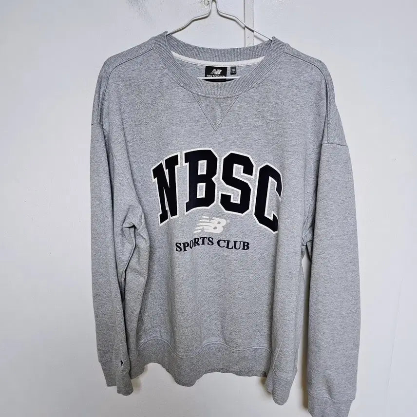 [BUNJANG] New Balance Men's Sweatshirt Long Sleeve T-Shirt / 뉴발란스 남성 맨투맨 긴팔티 100L@9911