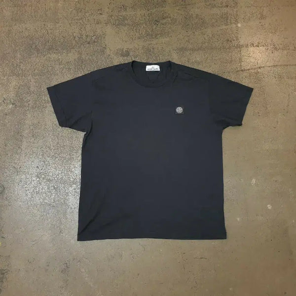 [BUNJANG] Stone Island Short Sleeve T-Shirt Black XXL / 스톤아일랜드 반팔티 블랙 XXL