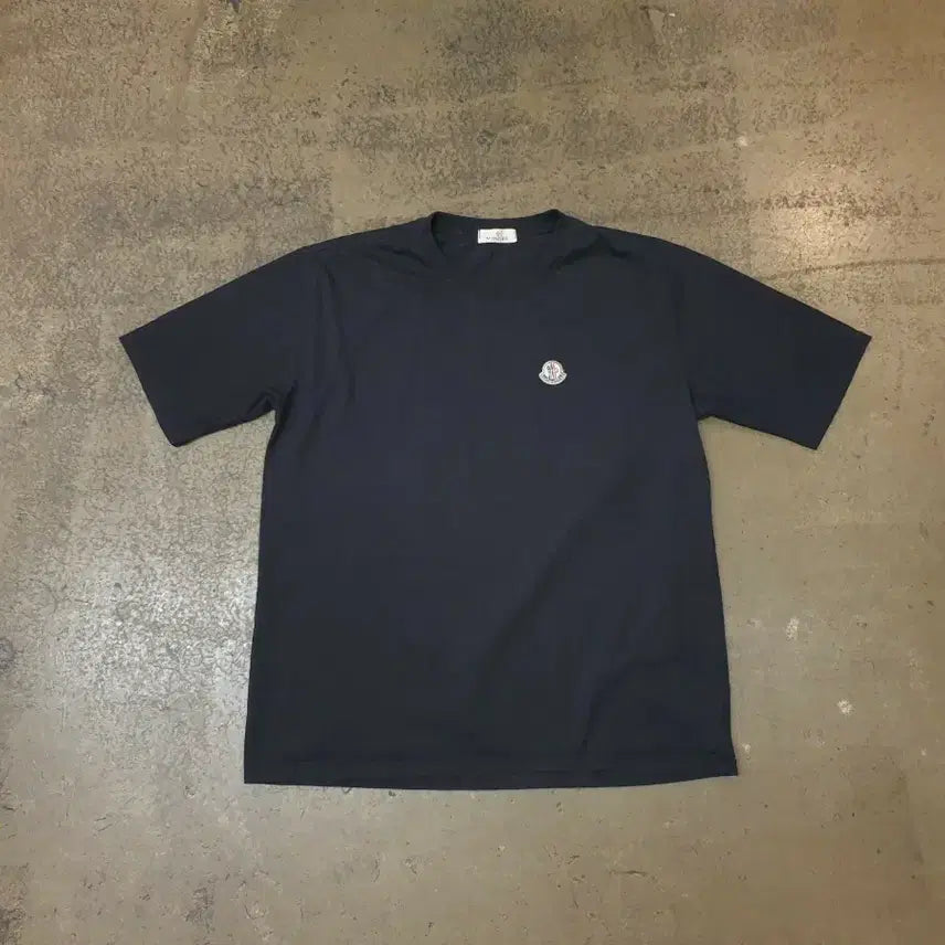 [BUNJANG] Moncler Logo Short Sleeve T-Shirt Black / 몽클레어 로고 반팔 블랙