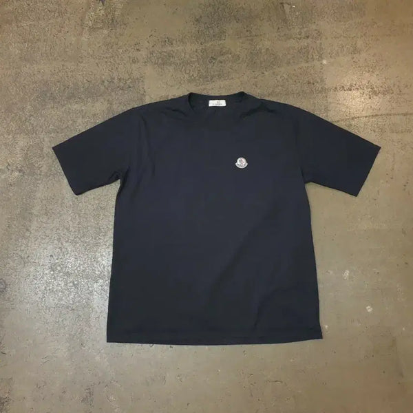 [BUNJANG] Moncler Logo Short Sleeve T-Shirt Black / 몽클레어 로고 반팔 블랙