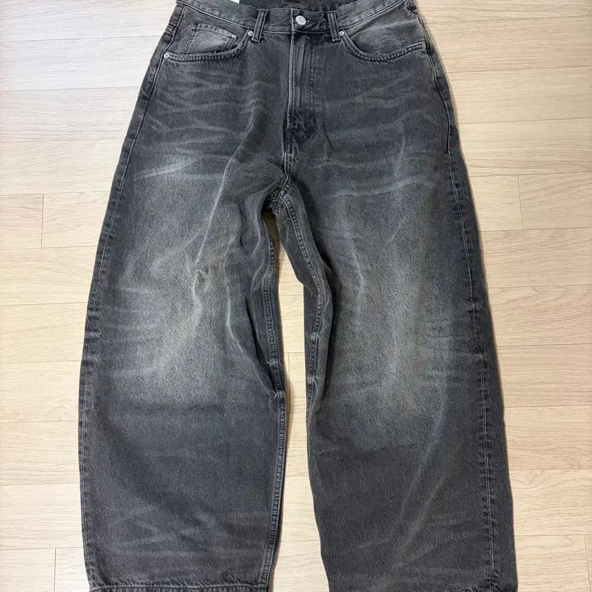 [BUNJANG] H&M Super Baggy Jeans / 새상품급) h&m 수퍼 배기 진 데님팬츠 32/30