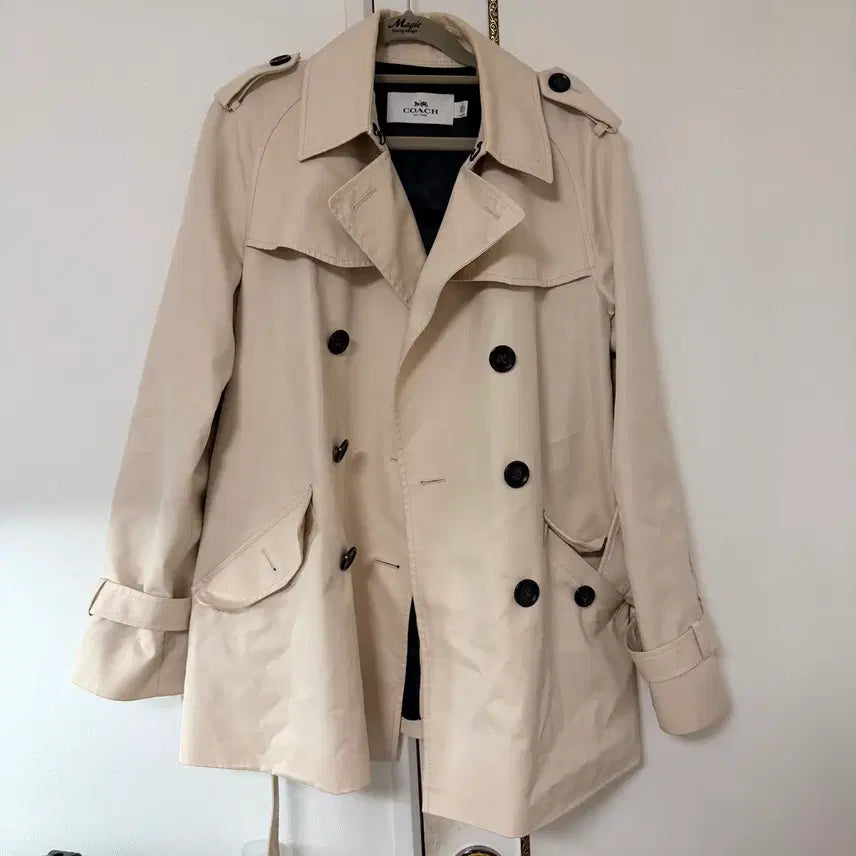 [BUNJANG] Coach Trench Coat Unisex M / 코치 트렌치 코트 공용M