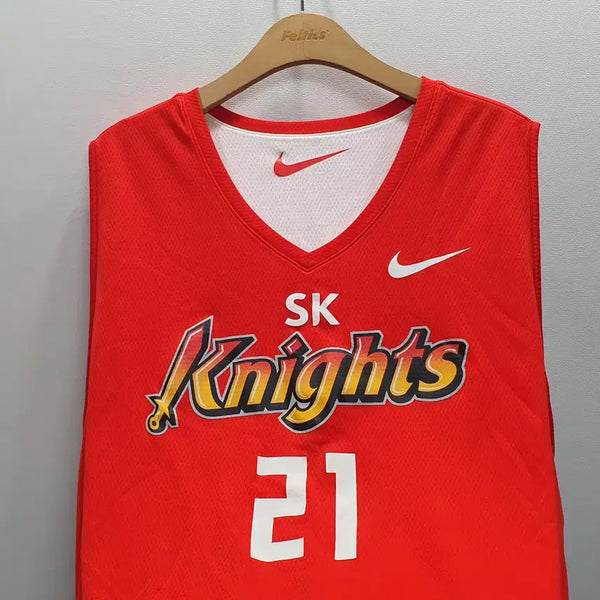 [BUNJANG] Nike Seoul SK Knights Reversible Jersey 5XL / 나이키 서울SK나이츠 양면져지 5XL (가로67 세로81)