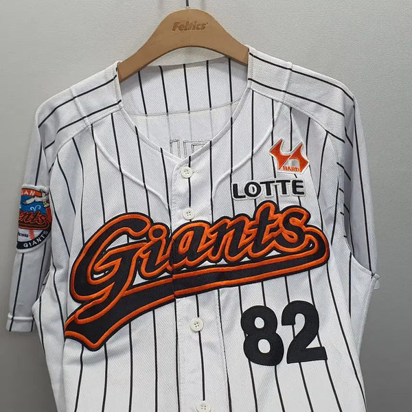 [BUNJANG] Lotte Giants Choi Man-ho Coach Baseball Jersey (Size 105) / 롯데자이언츠 최만호 코치 유니폼 105정도 (가로59 세로83)