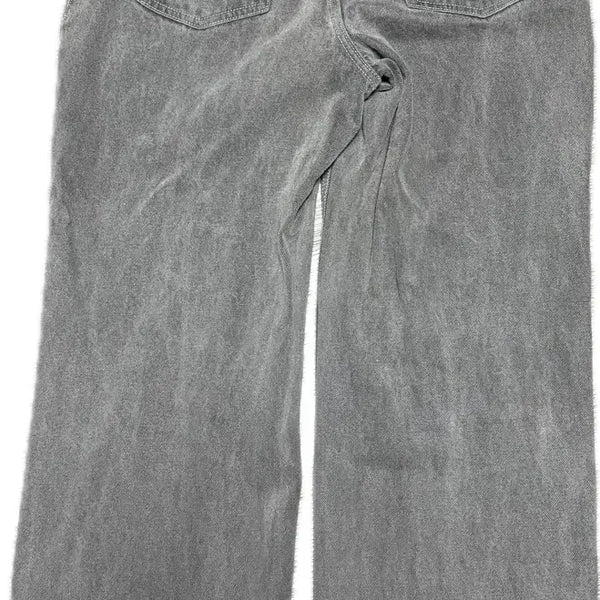 [BUNJANG] Mutestandard Wide Denim Pants Grey 31 / 무탠다드 와이드 데님 팬츠 그레이 31