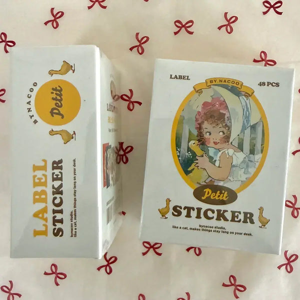 [BUNJANG] Petite Sticker Pack - 48 Stickers / 쁘띠 스티커팩 - 48장