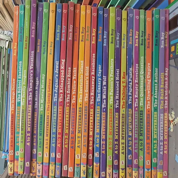 [BUNJANG] A to Z Mysteries Random House Complete Set (24 Volumes) / a to z mysteries 랜덤하우스 24권 세트 어린이책 중고책