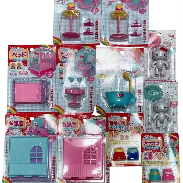 [BUNJANG] Sanrio Hello Kitty Dessert Paradise Figure & Furniture Set Bundle / 헬로키티 디저트 파라다이스 피규어 & 가구 셋트 일괄