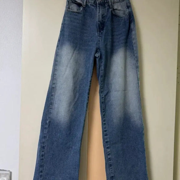 [BUNJANG] Wide Fit Denim Pants / 청바지 와이드 핏 데님 바지