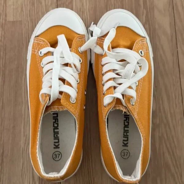 [BUNJANG] Orange Sneakers Size 230 / 주황색 스니커즈 230
