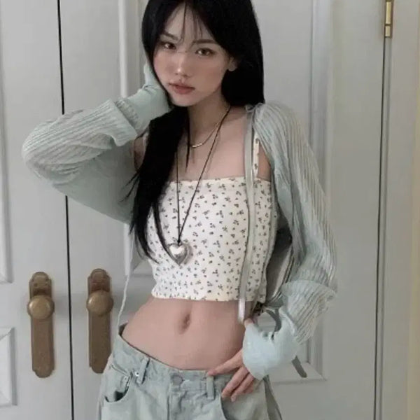 [BUNJANG] Mint Summer Cardigan / 민트 여름 가디건
