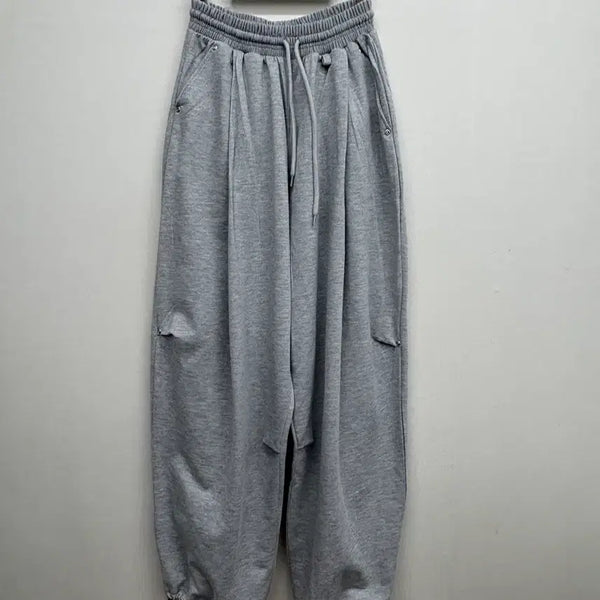 [BUNJANG] Gray Training Pants / 회색 트레이닝 팬츠
