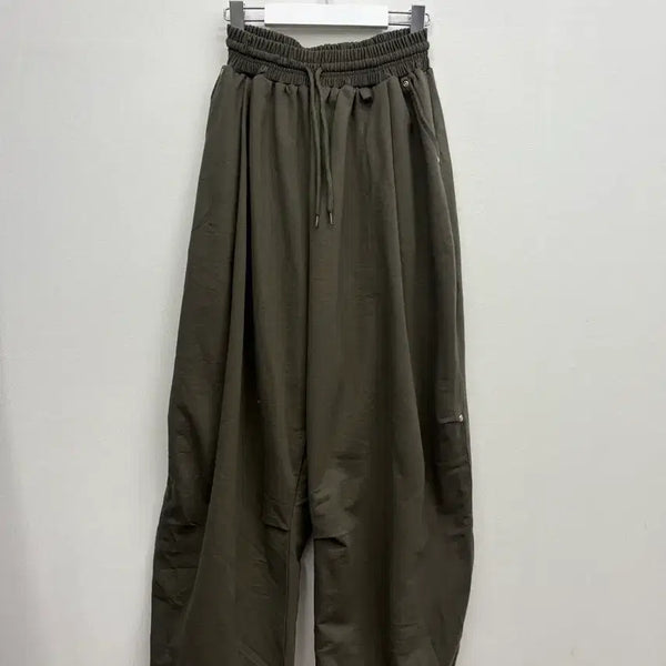 [BUNJANG] Khaki Cotton Pants / 카키색 팬츠