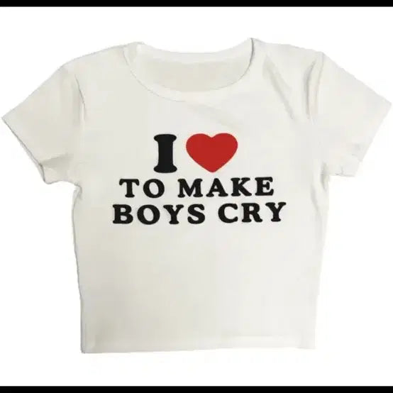 [BUNJANG] I Love Short Sleeve T-Shirt / 아이럽반팔티셔츠